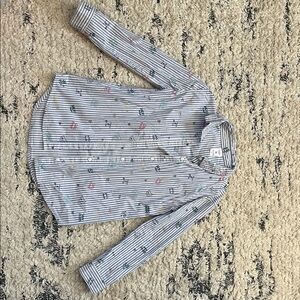 Carter's Blue Striped Kids Button Down Shirt